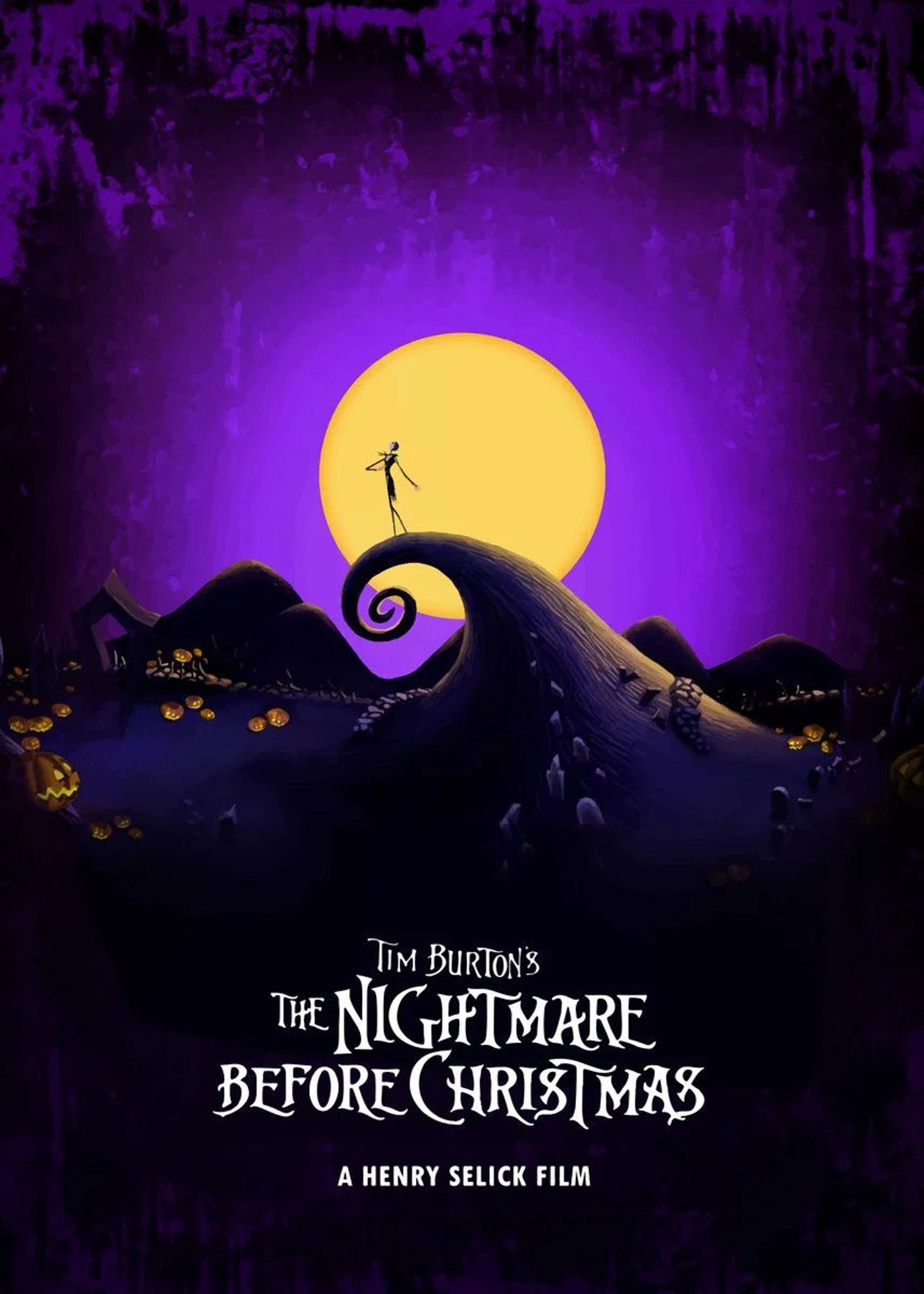 Nightmare Before Christmas 03 Poster Etsy