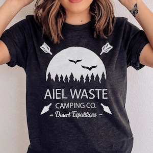 WoT Shirt - Aiel Waste Camping Co - Vintage Camping Tee