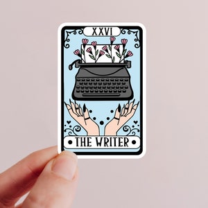 The Writer - Vinyl Sticker - Waterproof Sticker - Sticker for Writers - Author Sticker