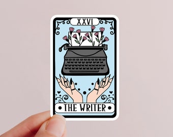 The Writer - Vinyl Sticker - Waterproof Sticker - Sticker for Writers - Author Sticker