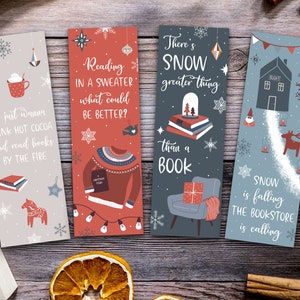 Nordic Winter Bookmark Set