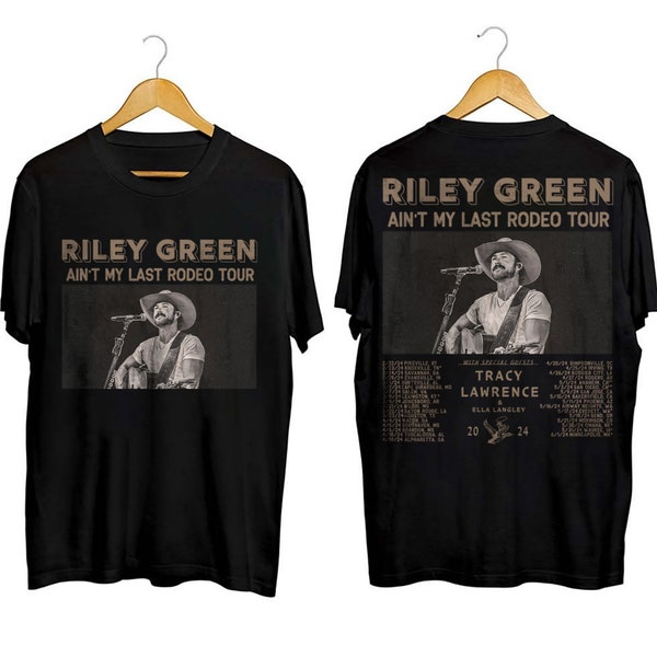 Riley Green Ain't My Last Rodeo Tour 2023 PNG, World Music Tour 2023 PNG, Digital Download