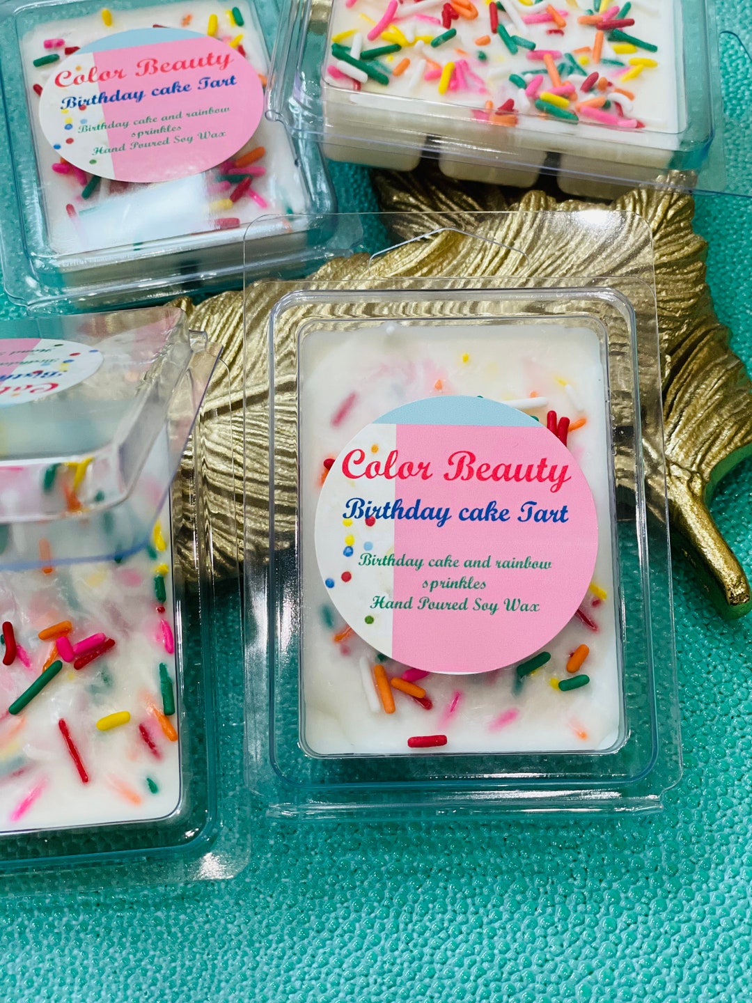 Birthday Cake Wax Melt Birthday Gift Baby Shower Wedding, or