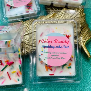 Birthday Cake Wax Melt  | Birthday Gift | Baby Shower | Wedding, or Anniversary Gift | Holiday Gift |