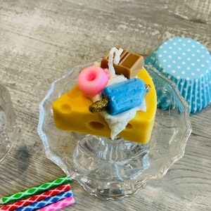 Cheese Candle | Fake Food | Home Decor | Christmas Candle | fruity