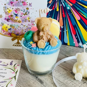 Bear Candle | Cake Candle | Decor Candle | Fruity Candle | Winter Candle | Birthday Gift Candle |