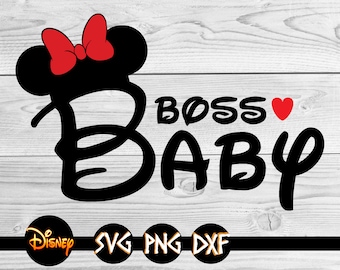 Download Baby Minnie Svg Etsy