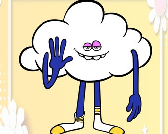 trolls cloud guy plush