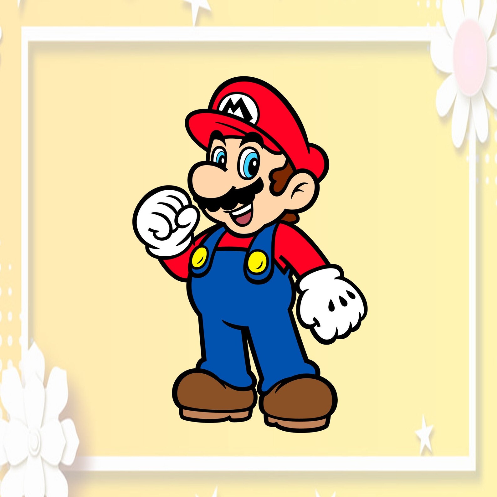 Download Mario svg dxf png Super Mario SVG DXFPNG Clipart Cricut | Etsy