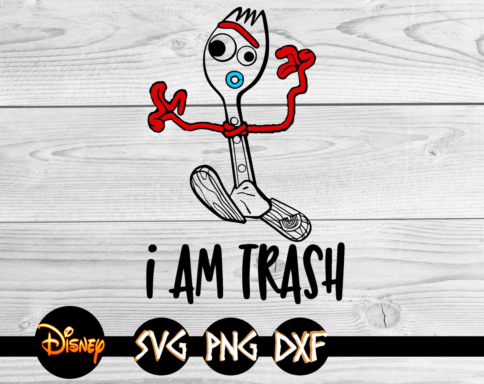forky trash can