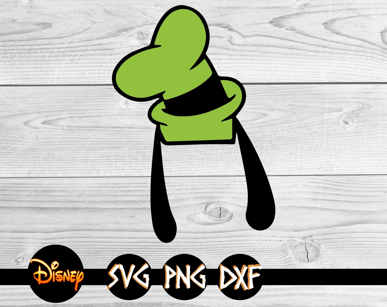 Goofy head svg Goofy svg Disney svg Cricut Sihouette | Etsy