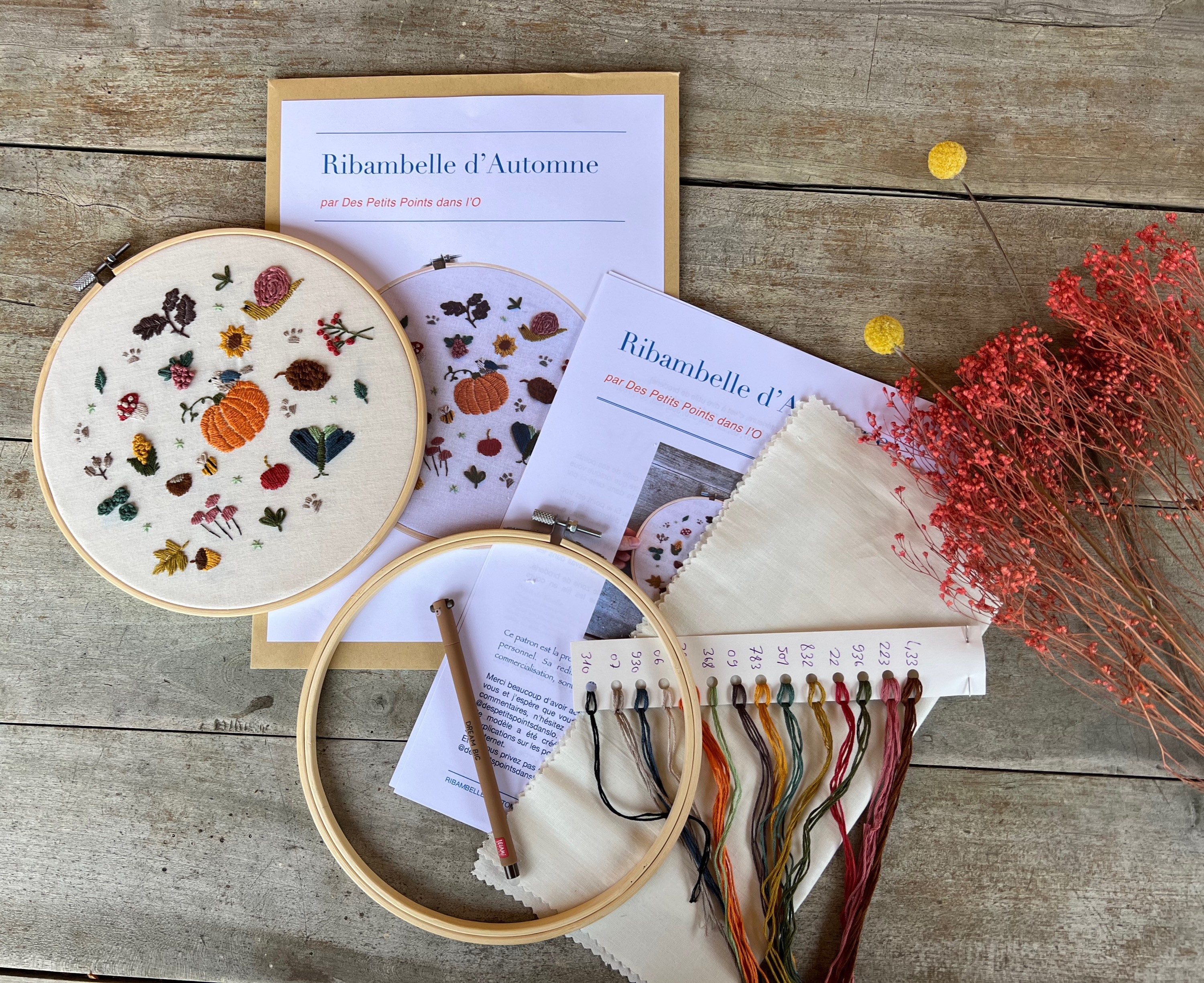 Coffee Beginner Embroidery Kit-embroidery Starter Kit-embroidery
