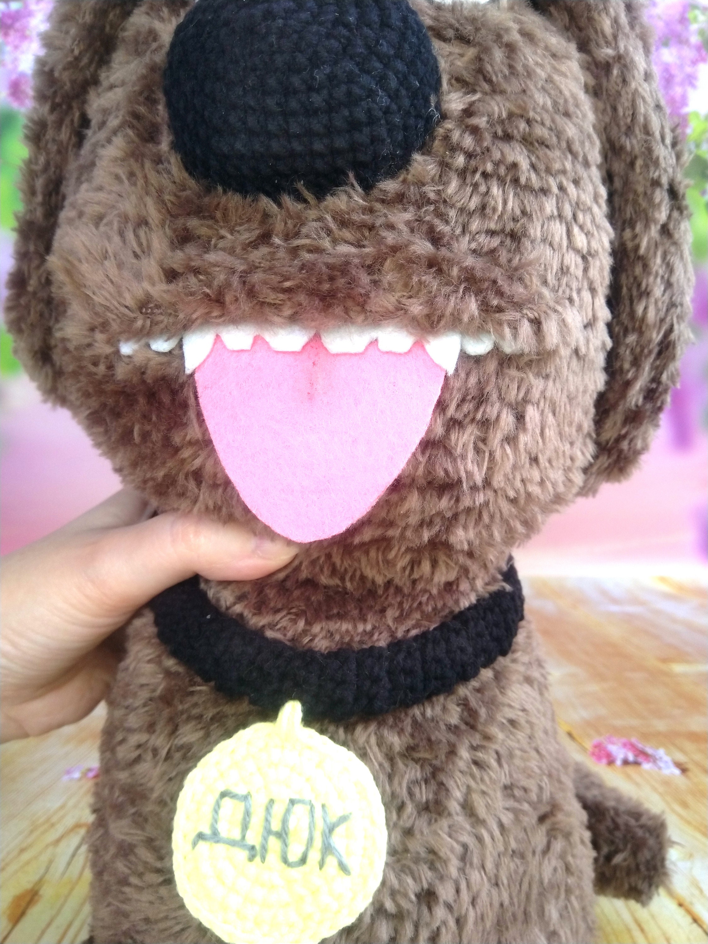 Großer flauschiger Hund Plüschhund. Duke Das geheime Leben Etsy