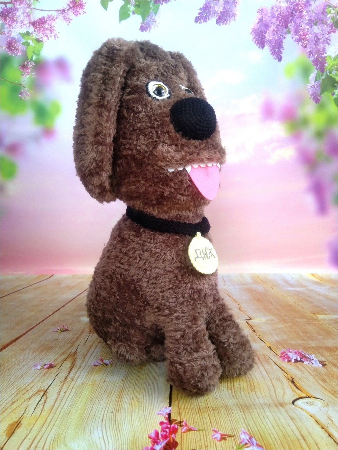 Großer flauschiger Hund Plüschhund. Duke Das geheime Leben Etsy