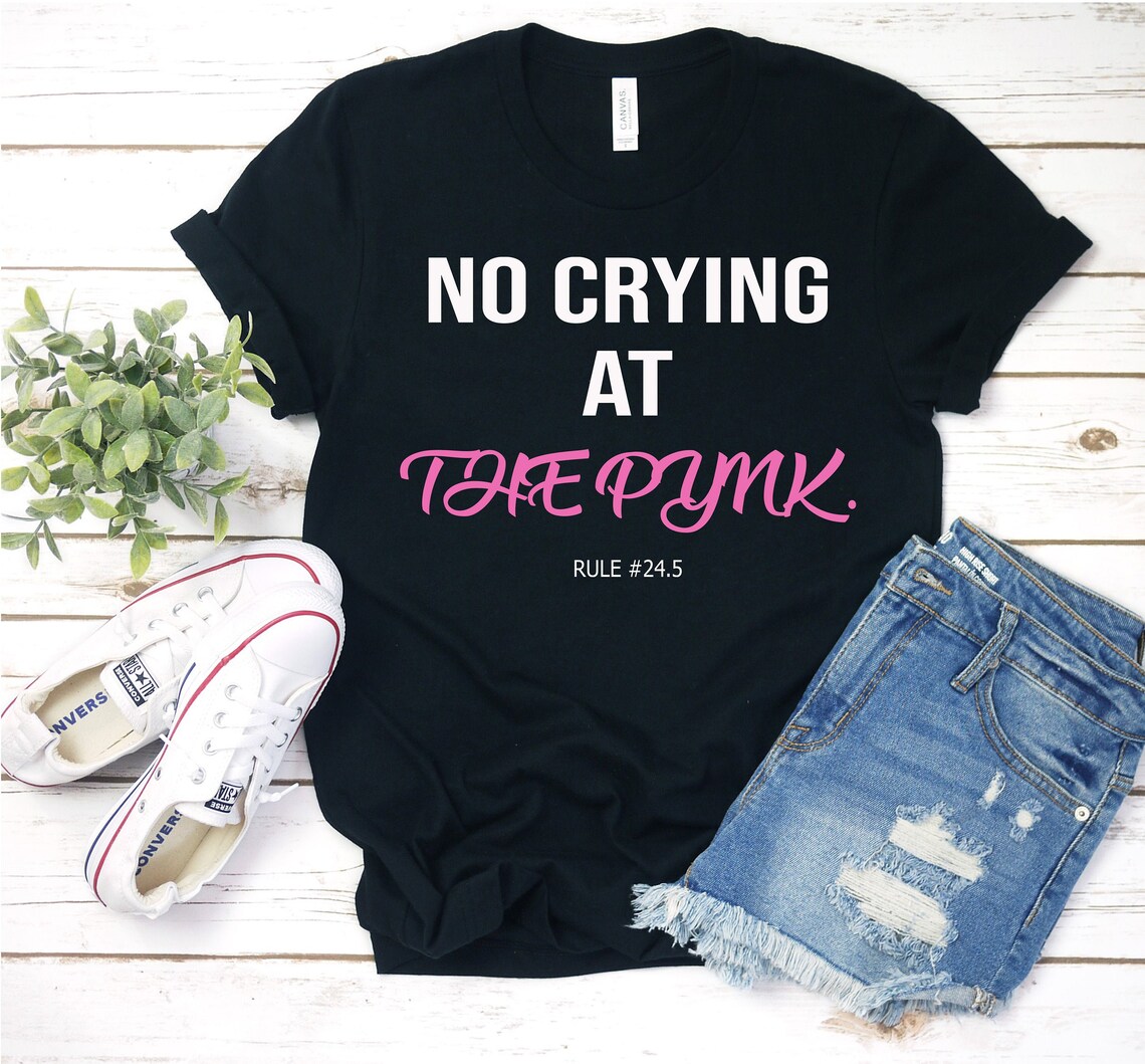 no crying at the pynk