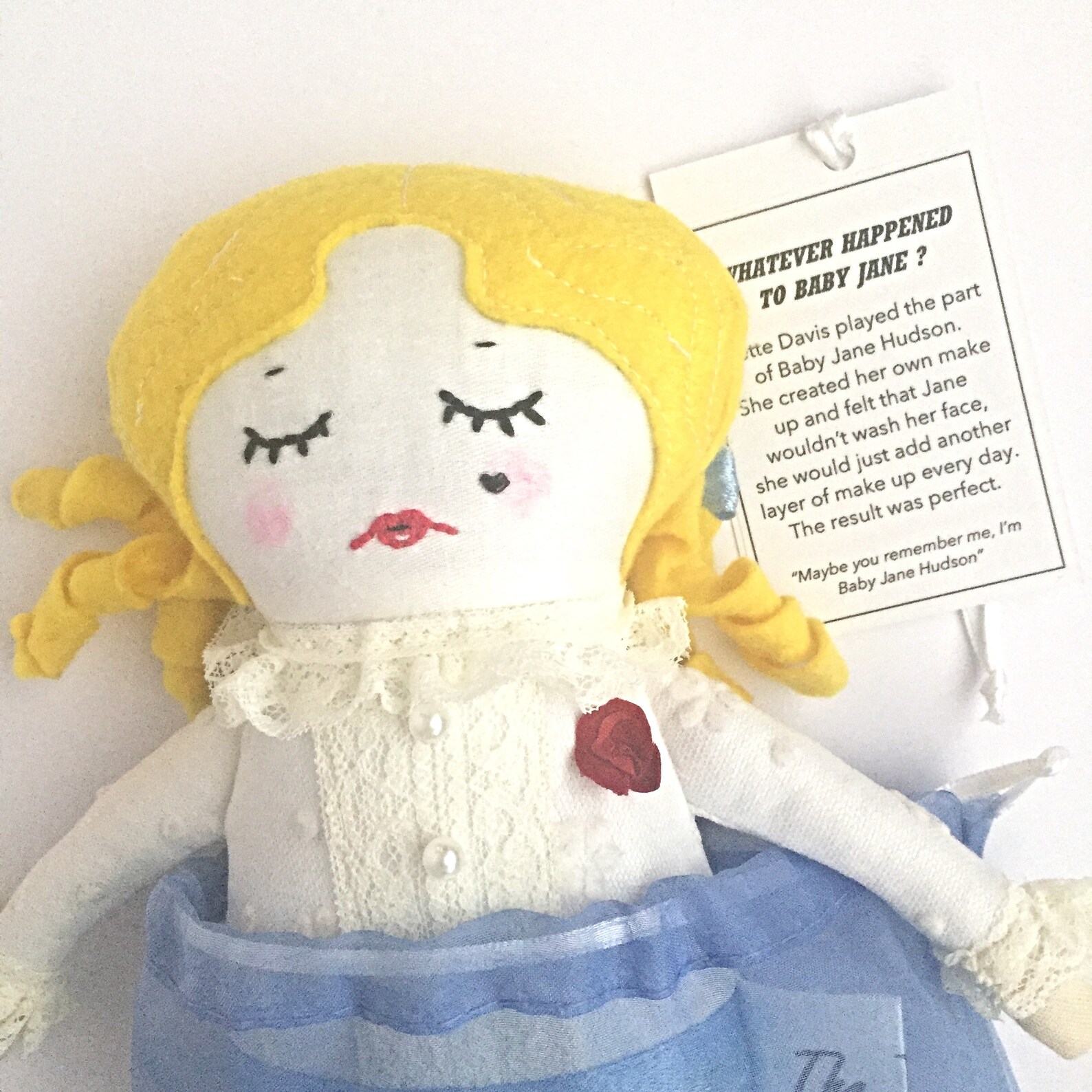 Baby Jane Doll/Whatever Happened to Baby Jane Doll/Bette Davis Etsy