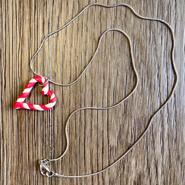 Candy Heart Necklace Etsy