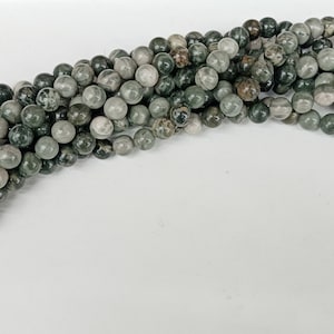 Natural Kambaba Jasper Faceted Round Beads Healing Energy Gemstone Loose Beads DIY Jewelry Making Design for Bracelet 4mm AAA Quality 16inch