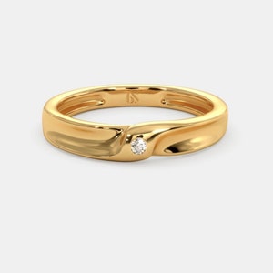 Natural diamond ring for her , gift your loved , diamond Ring in 18 kt gold