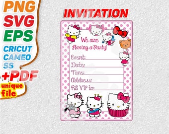 Free Hello Kitty Svg Etsy