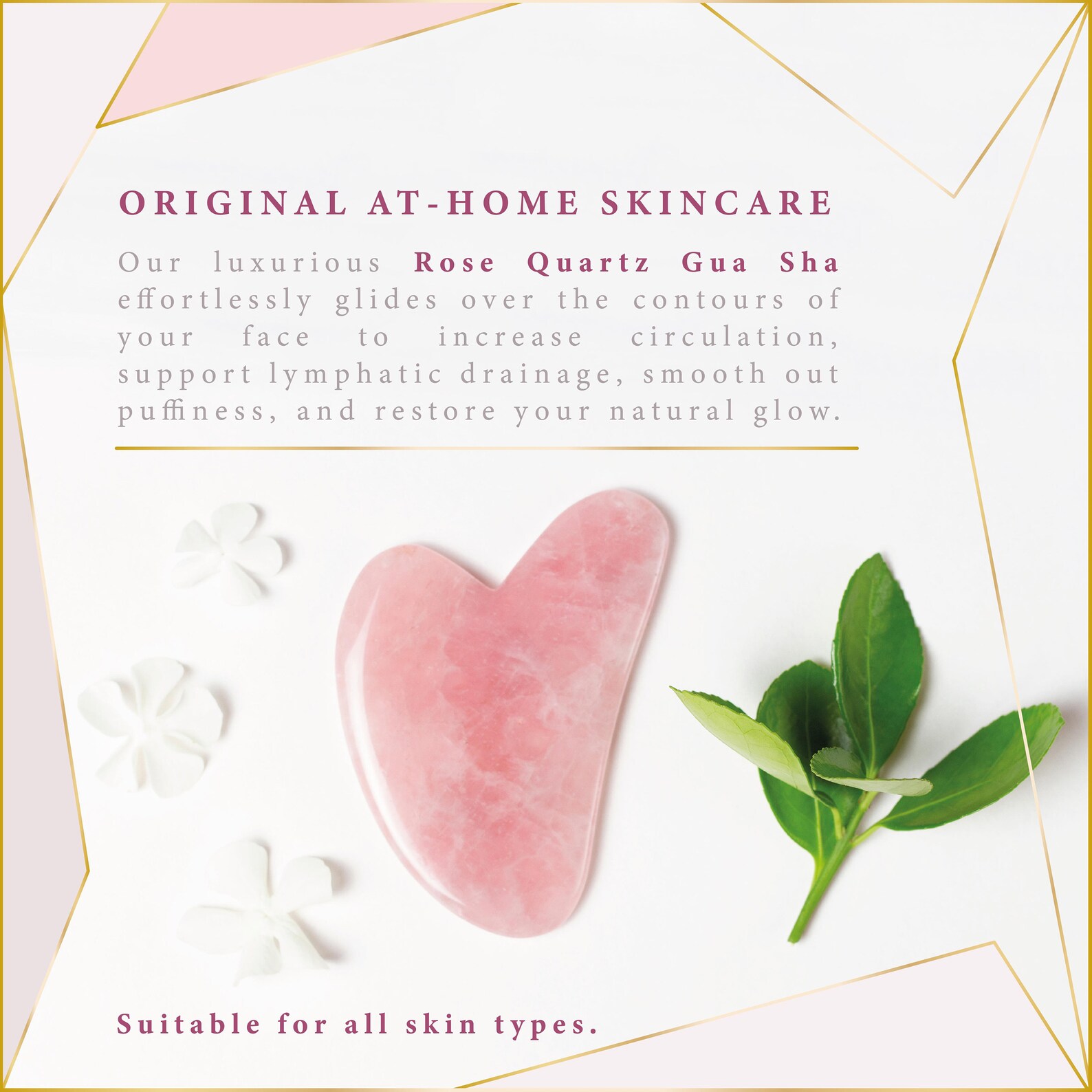Premium Rosenquarz Jade Gua Sha Gesicht KosmetikProdukt Etsy