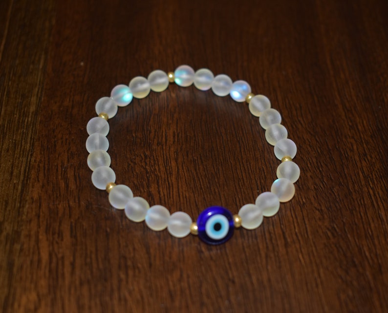 Translucent Evil Eye Bracelet Protection Collection