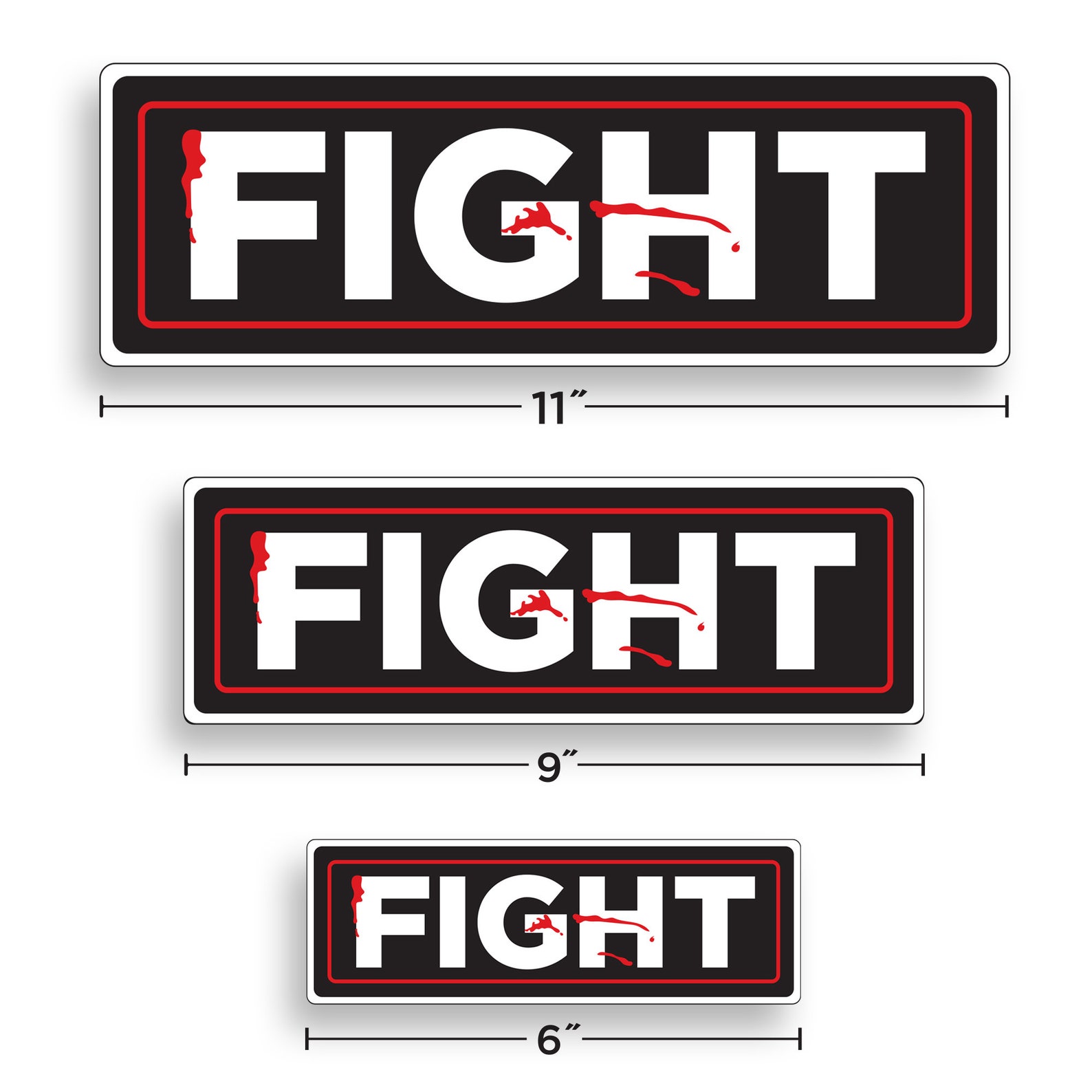 FIGHT TRUMP VANCE 2024 Bumper Sticker | Vinyl Sticker | Decal - Etsy