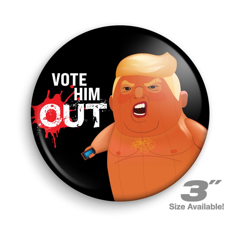 Vote Blue Dump Trump Democrats 3 Pins Vote for Biden Biden Harris Pins Joe Badges