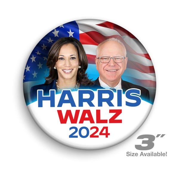 Harris Walz 2024 Campaign Etsy