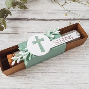 Geldgeschenk zur Firmung, Geschenk  im Reagenzglas, Wunscherfüller, Geschenk zur Firmung