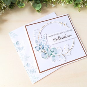 Glückwunschkarte zur Jugendweihe, Grußkarte, Geld verschenken, Individuelle Karte, Geschenk zur Jugendweihe