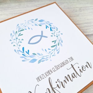 Geldgeschenk zur Konfirmation, Geschenkbox Konfirmation, Geschenkset, Wunscherfüller, Konfirmation Geschenk, Geschenkideen, Verpackung Geld Bild 3