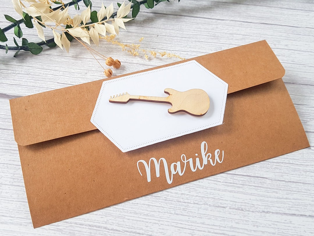 Geschenkverpackung für Konzertkarten, Konzert Karten verschenken