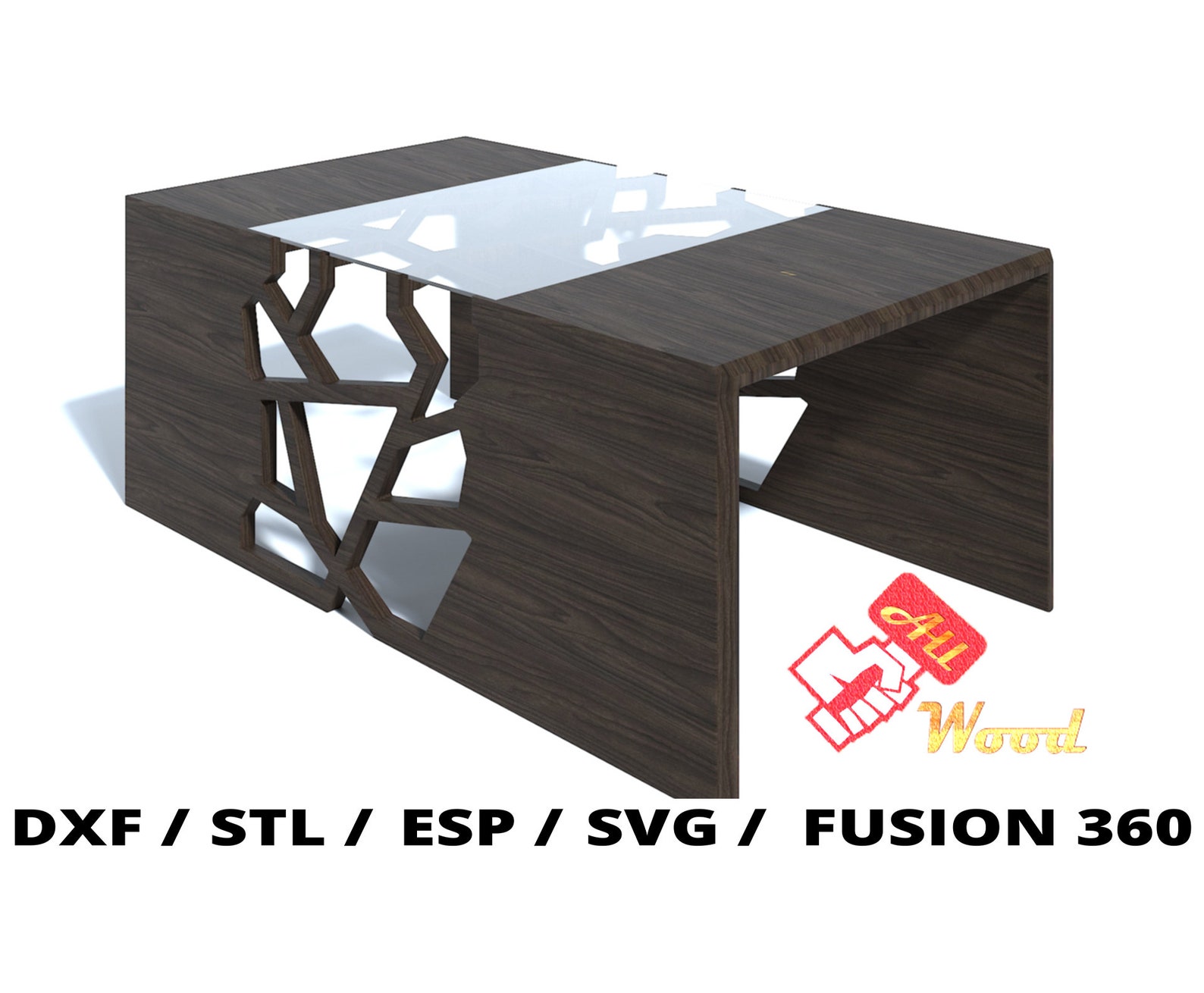 CNC File for Wood/ Coffee Table Cnc File/ Stl Coffee Table/ Etsy