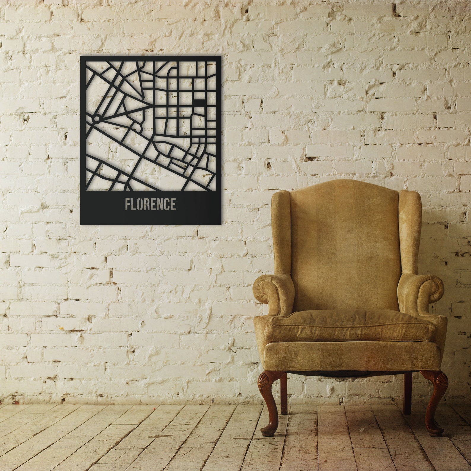 Personalized Metal City Map Custom Urban Notice Board Wall Art Etsy