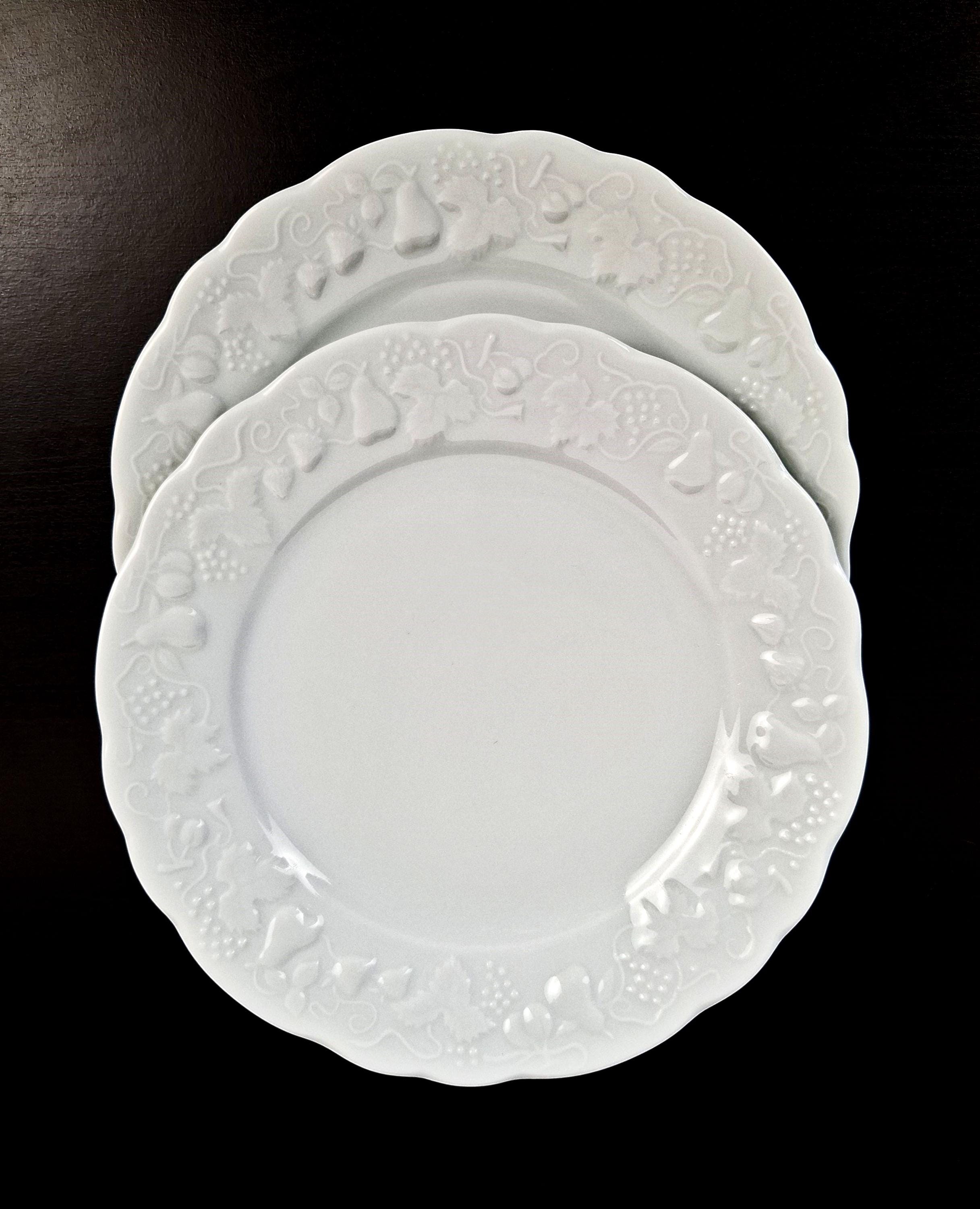 Limoges - Deshoulières Philippe - Dinner plate (6) - Porcelain - Large plates - auction online