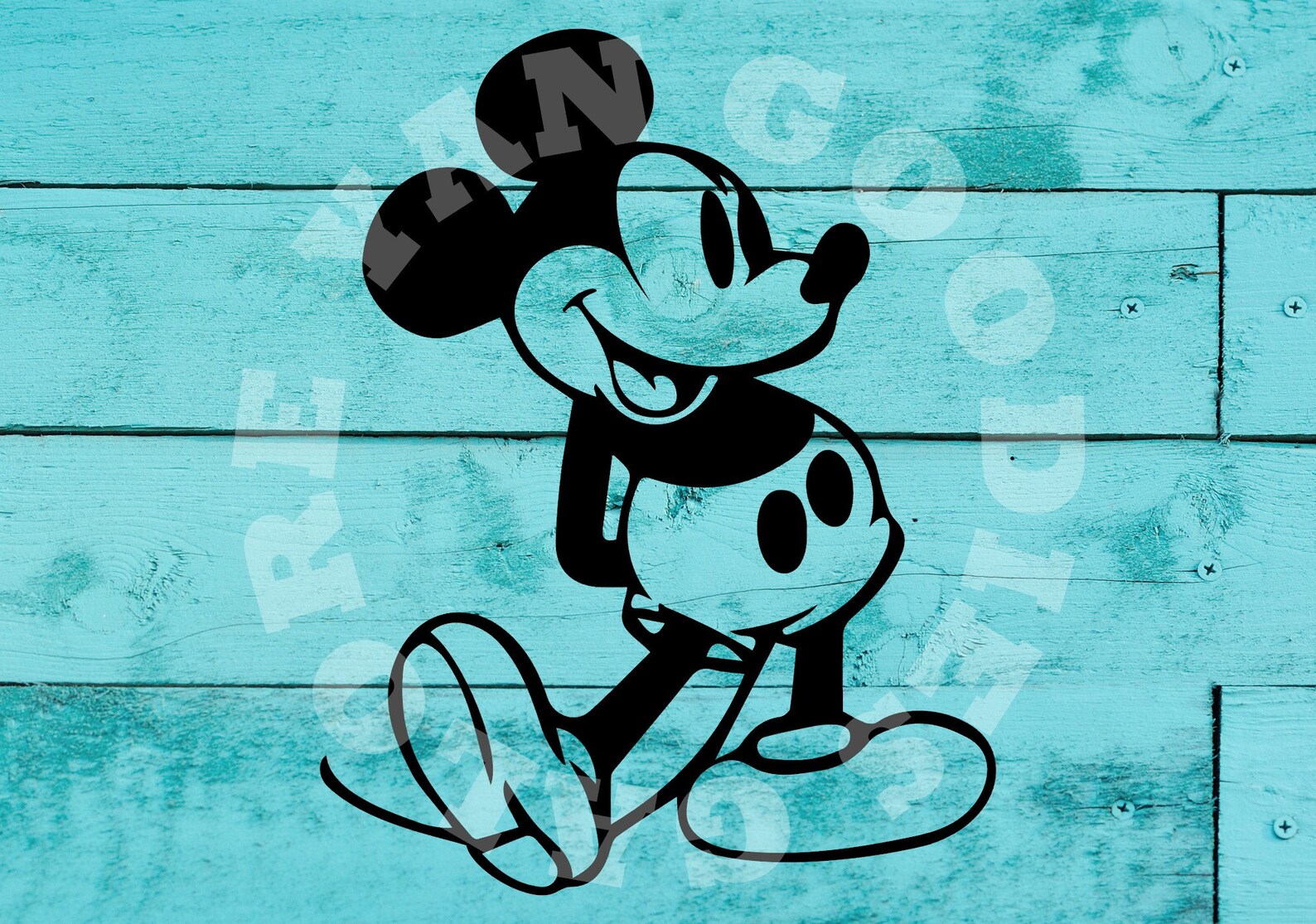 Vintage Mickey SVG PNG INSTANT Digital Download | Etsy