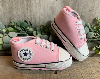 Pink Baby Converse | Etsy