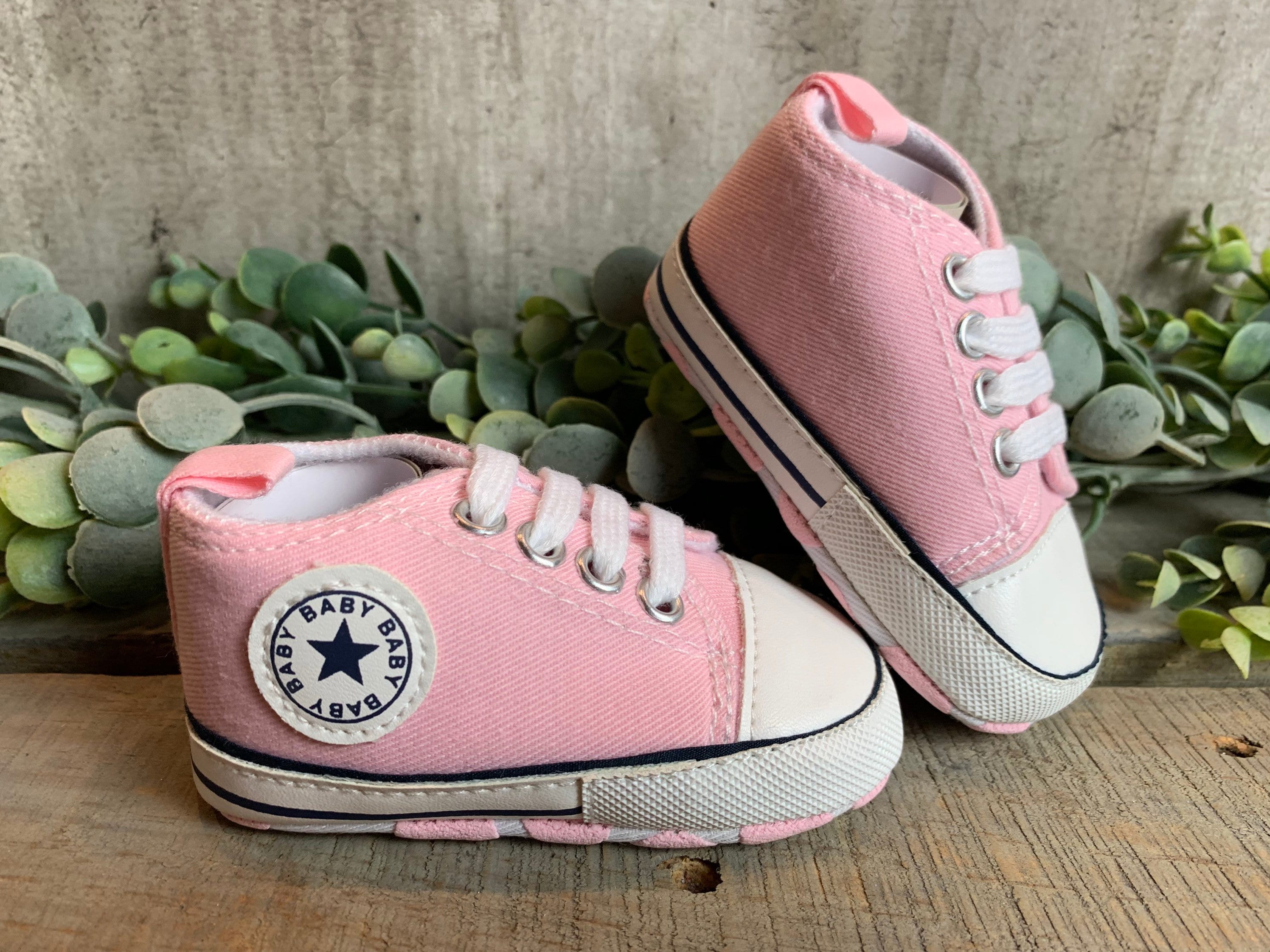 Baby Girl Converse Etsy