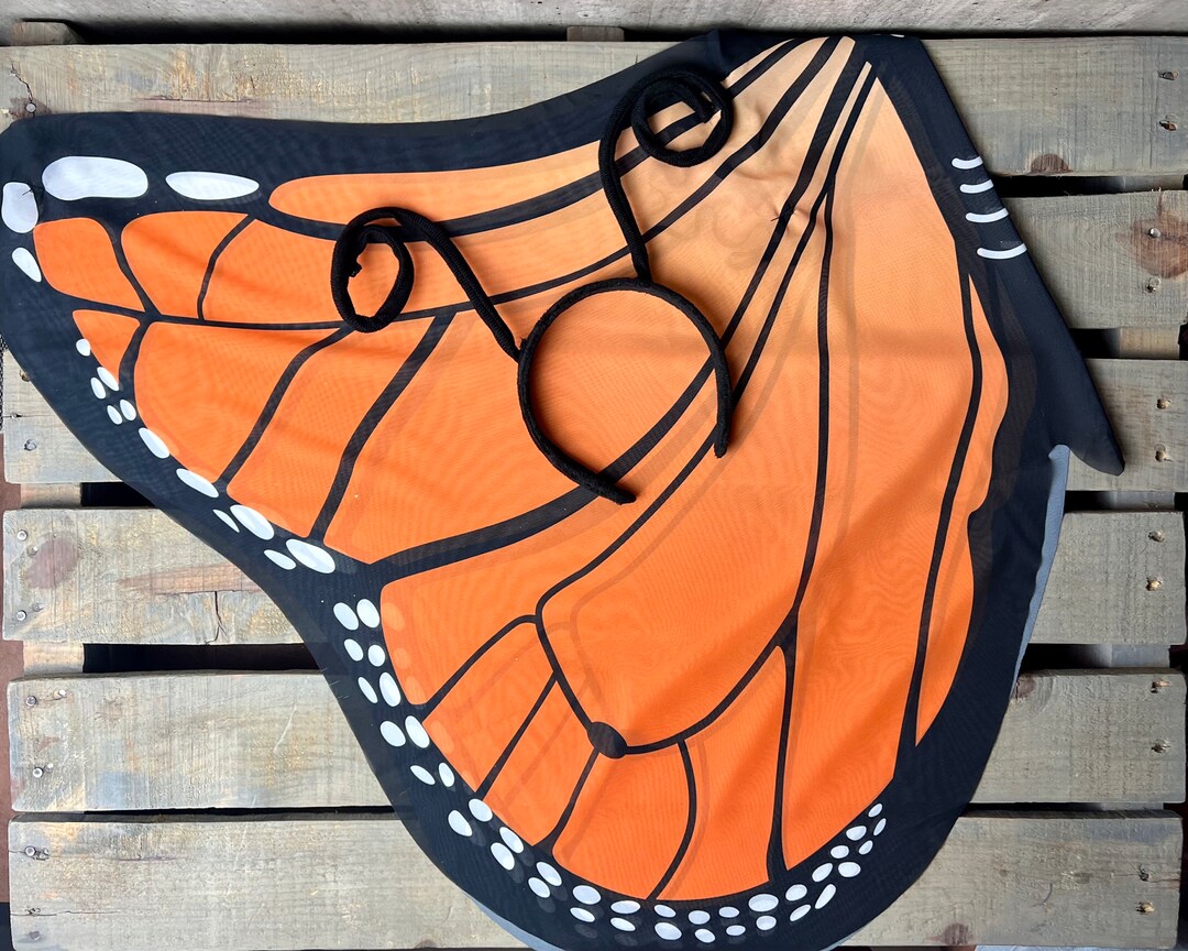 Butterfly Wings Butterfly Antenna Halloween Costume Accessory Etsy