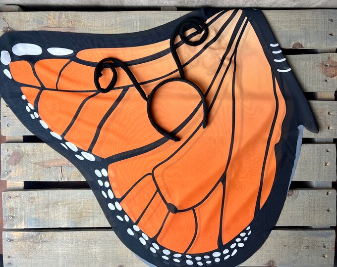 Butterfly Wings Butterfly Antenna Halloween Costume Accessory Etsy