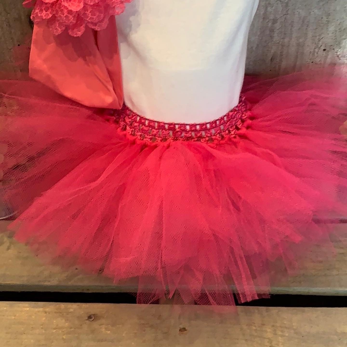 Baby Girl Onesie Tutu Set With Matching Headband Etsy