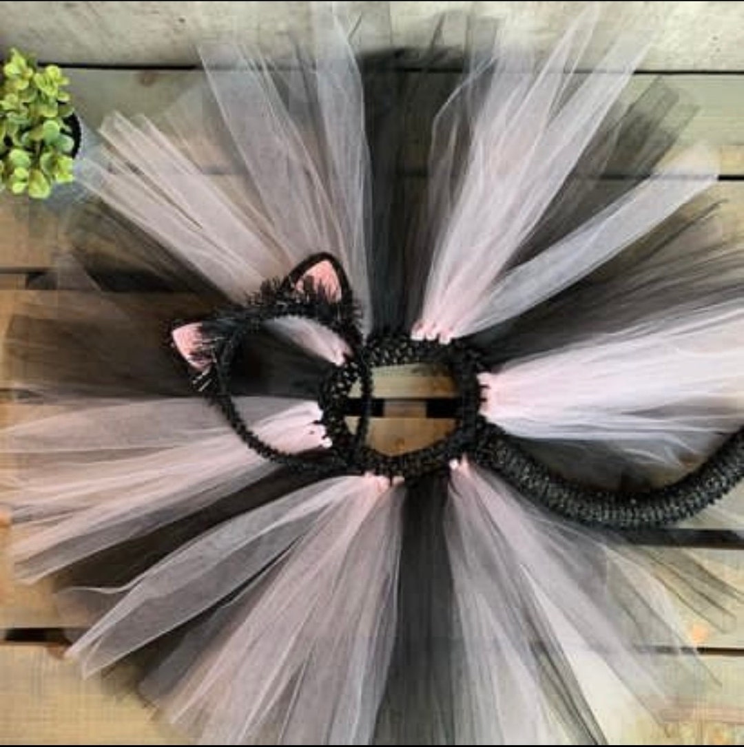 Kitty Cat Tutu Halloween Costume Set Halloween Costume Idea Etsy