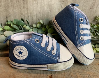 blue converse boys