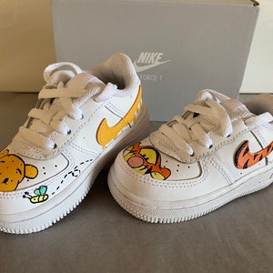 Honey Bear Custom Shoes Custom Design Size 1c-14Me