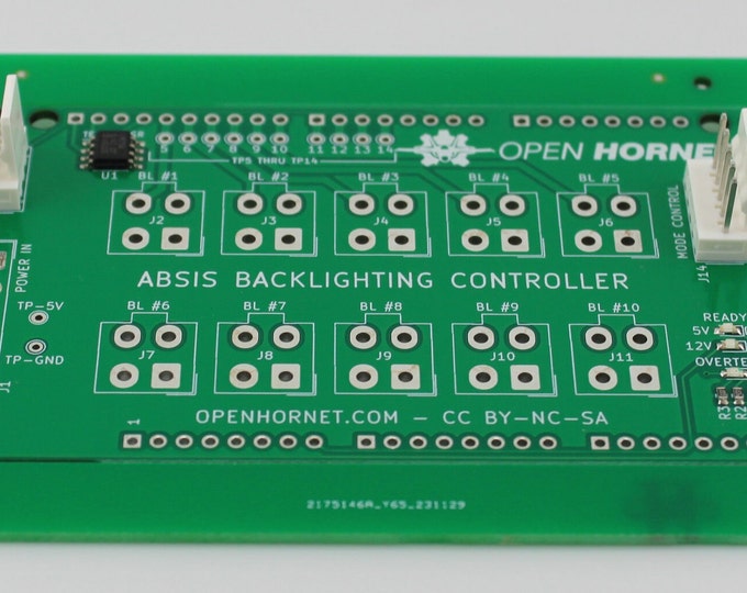 ABSIS005-10 - PCB, ABSIS_BACKLIGHT CONTROLLER - Etsy