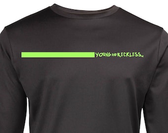 Custom Race Jerseys - The Long sleeve cool T - Get your name Number printed. Motocross MTB racing dirtbikes AWDis