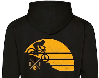 Mountain Bike / BMX Bike Hoodie design - Young and Reckless UK outdoors trail bikes dirt bikes MTB hoodies
