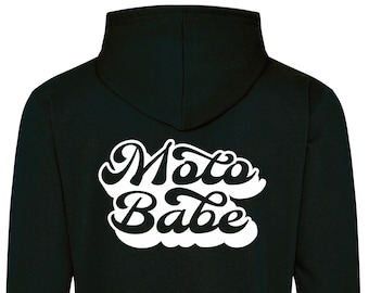 Moto Babe Hoodie - Action Sports Apparel -  moto mum moto mom motoross supercross mx dirtbikes