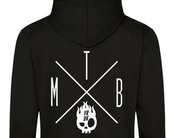 Mountain Bike / BMX Bike Hoodie design - Young and Reckless UK outdoors trail bikes dirt bikes MTB hoodies